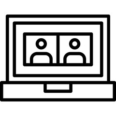 Online Meeting Icon