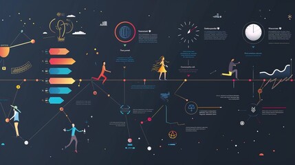 Timeline Infographics Design