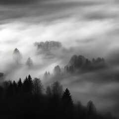 Fototapeta premium Clouded panorama