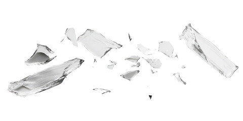 Shattered Glass Texture  Broken Glass Pieces  Abstract Glass Design  Glass Shard  Broken G  on transparent background