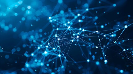 Digital Wave Flow with Particles and Data Points with abstract dots and lines for tech processe , data transfer and encryption, digital archives, sound and graphic presentations, science, education .