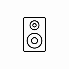 loudspeaker music icon sign vector