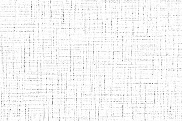 Crossed line background. Mottled canvas texture. Vector monochrome illustration