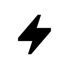 Lighting Bolt Solid Icon