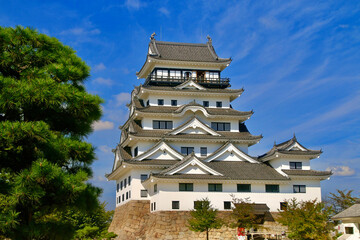 Fototapeta premium 福山城・天守閣（広島県・福山市）