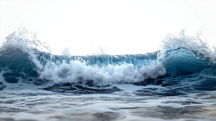 Ocean Wave Crashing - Realistic Image