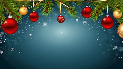 Merry Christmas and happy New Year background