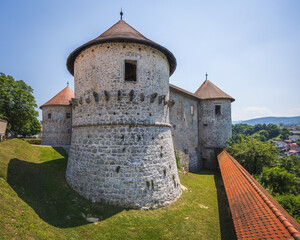 In the centre of Žužemberk town