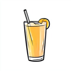 Festive German Punsch Illustration