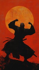 shaolin monk, artistic 