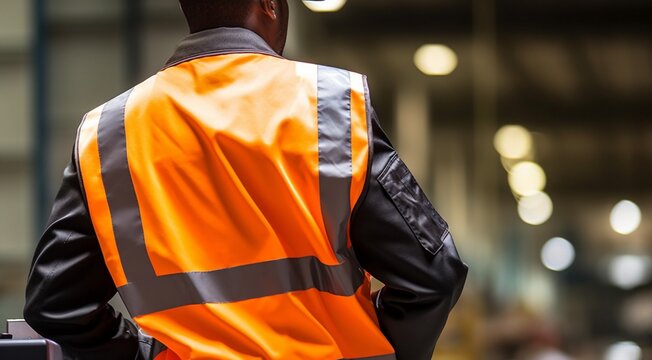 construction worker with yellow helmet at the work