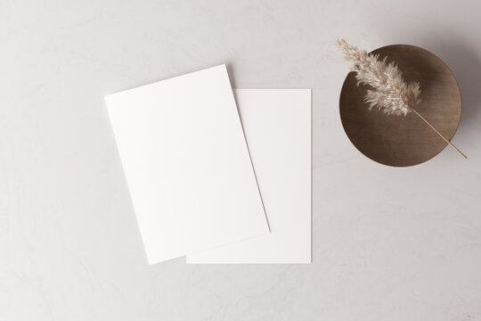 5x7 Stationery Mockup