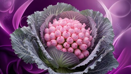 Vibrant Closeup Depiction of Pink Flowering Plant Ideal for Nature and Garden Enthusiasts