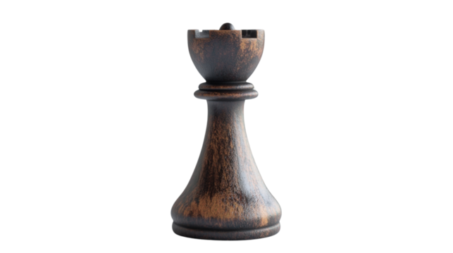 chess piece on a transparent background