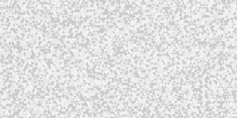 Seamless geometric pattern square shapes low polygon backdrop background. Abstract geometric wall tile and metal cube background triangle wallpaper. Gray and white polygonal background.