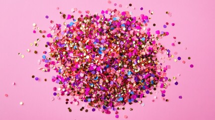 The Colorful Confetti Pile