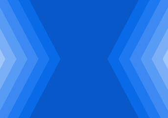 Blue abstract background. Geometric gradient arrows on abstract blue background with copy space. vector illustration