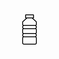 bottle water icon sign vector