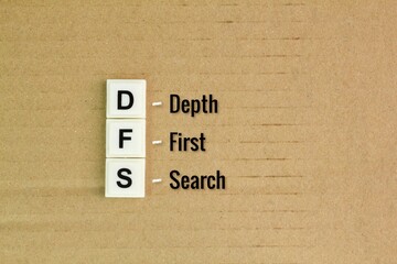 Word Depth-First Search (DFS). algorithm used to explore or traverse graph and tree data structures