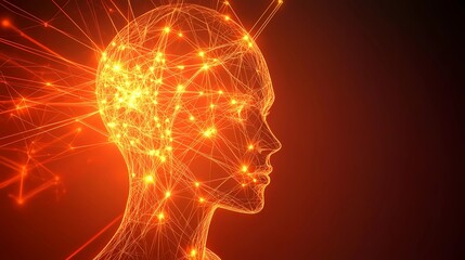 Intricate neural links and intersections forming a networked pattern with subtle glow effects, representing data processing and digital communication