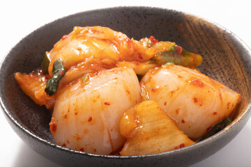 ホタテ貝柱　キムチ和え　