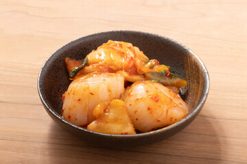 ホタテ貝柱　キムチ和え　