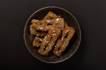 こんにゃく　きんぴら（甘辛煮）