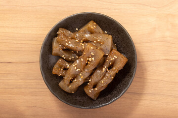 こんにゃく　きんぴら（甘辛煮）