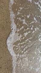 waves on the beach