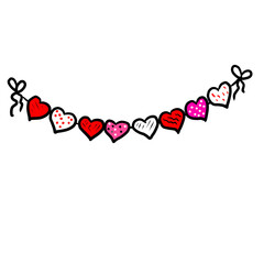 Fototapeta premium Valentine's Day Kids 