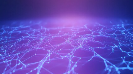 A detailed texture of neural connections with glowing nodes, illustrating the vast network of information and digital interaction in technology