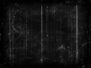 Black and white photo of a blurry background with a few lines