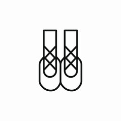 ballerina ballet icon sign vector © Kamran