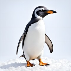 Ai-generated illustration of a penguin.