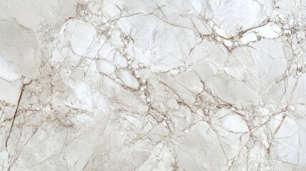 Fototapeta premium Seamless white marble texture with soft veining and subtle cracks, perfect for high-end interior design and decorative use.