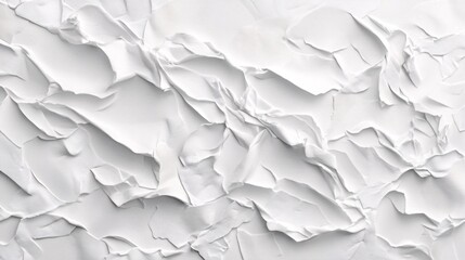 Fototapeta premium textured white paper background with soft folds and creases