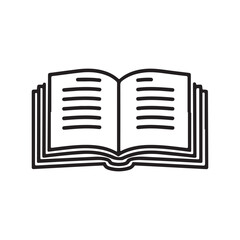 open book illustration