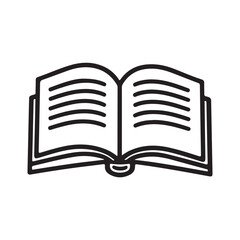 open book vector