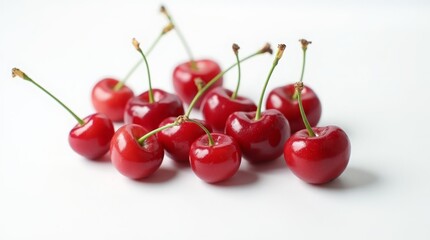 Minimalist image of a purple eggplant on white