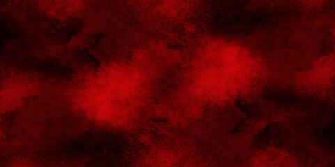 Abstract red grunge background with copy space, Dark red slate background toned classic color, old red color wall background texture. dirty rustic fire red texture.	