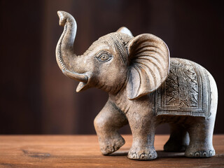Obraz premium statue of an elephant