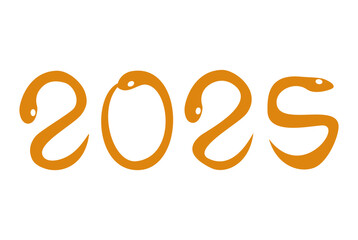 年賀素材_2025巳年