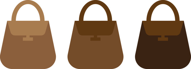 Handbag vector .