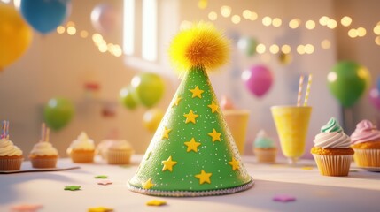 The Party Hat on Table