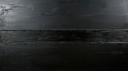 Black horizontal streak cutting through the black canvas, creating a refined yet subtle contrast with a sleek, modern minimalist feel