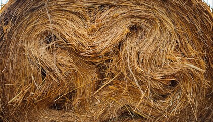 Fototapeta premium Close up of a straw background