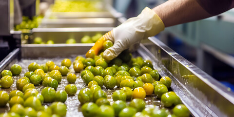 Olive processing for the production of quality extra virgin olive oil in Italy