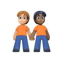Fototapeta premium Couple Holding Hands 
