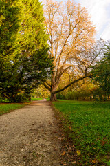Fototapeta premium Morava Castle Park Lednicko Valtice area