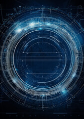 Obraz premium An elegant, tech-forward background with a subtle gradient from light grey to white that exudes simplicity and sophistication.